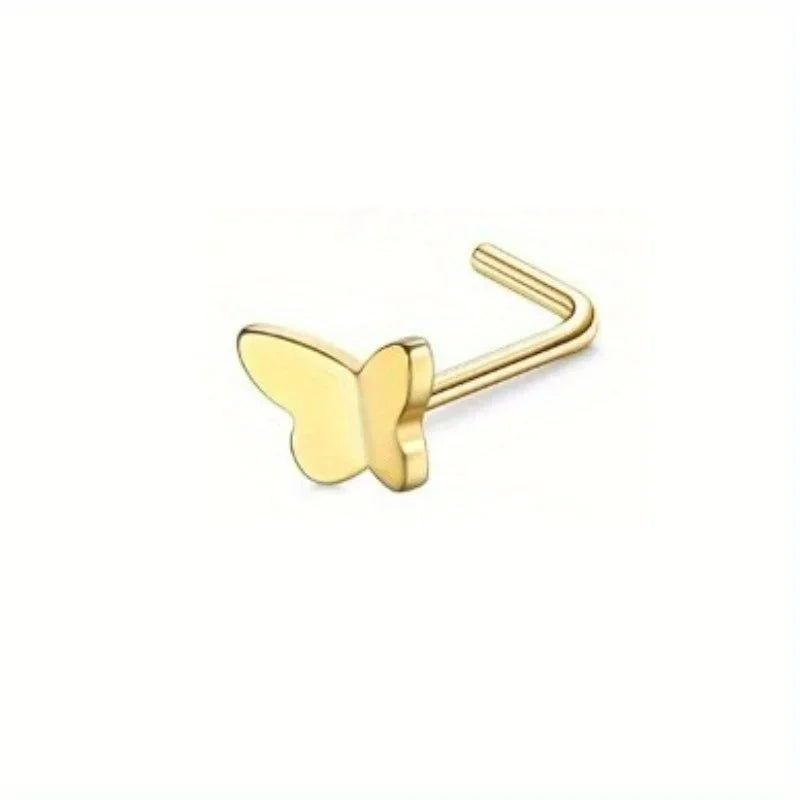 L-Shaped Nose Ring