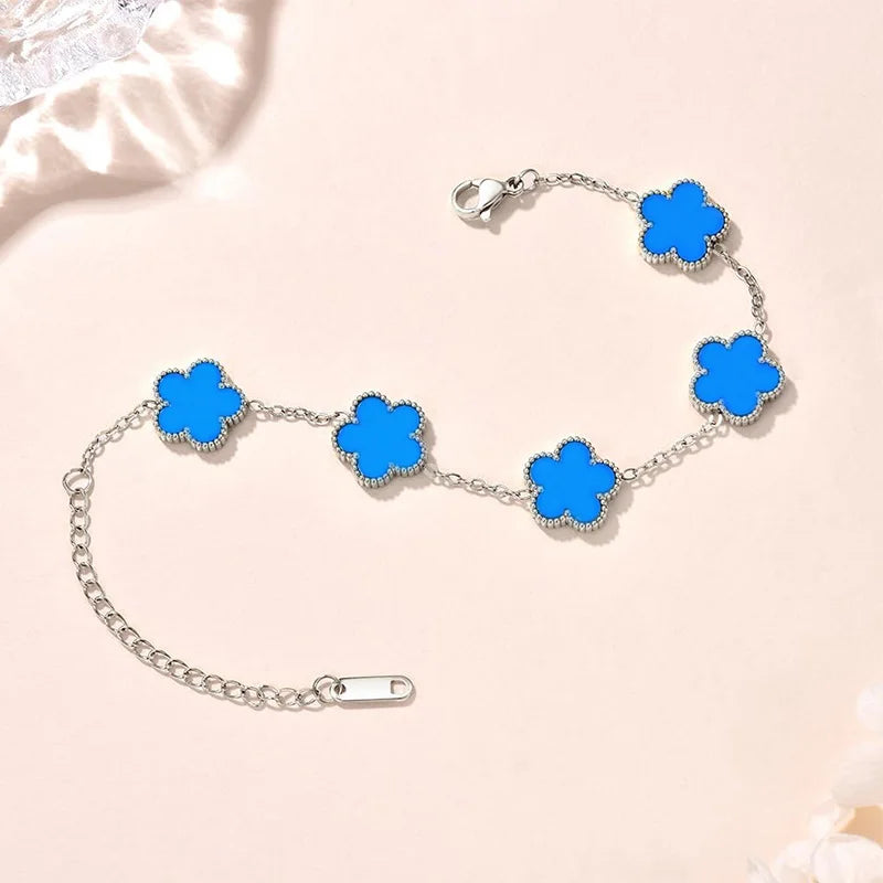 Lucky Clover Gold Plated Bracelets