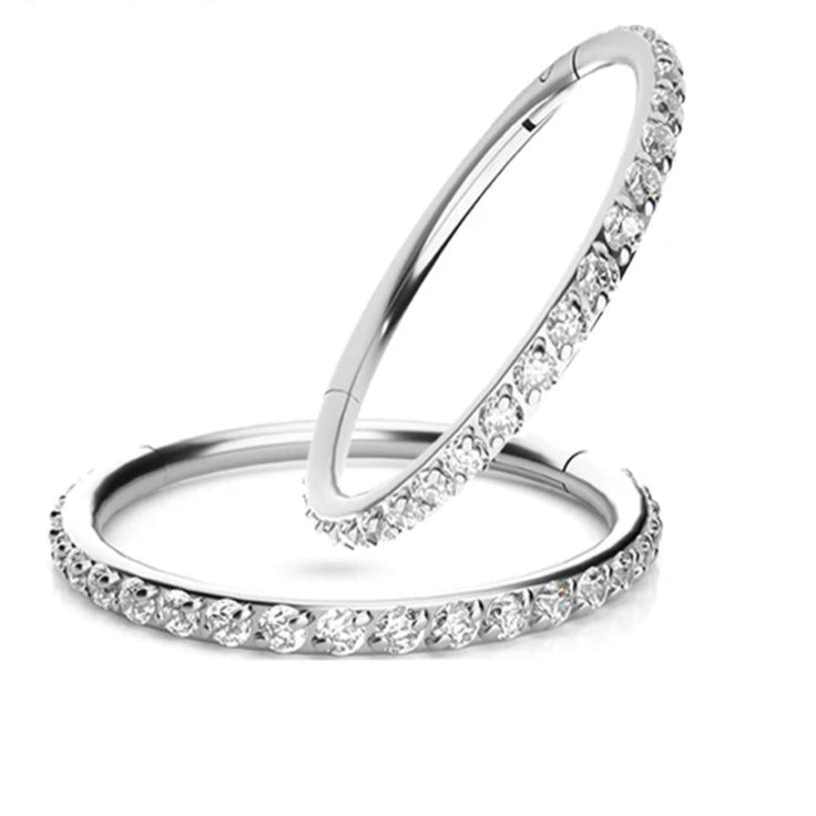 Titanium Clicker Nose Ring