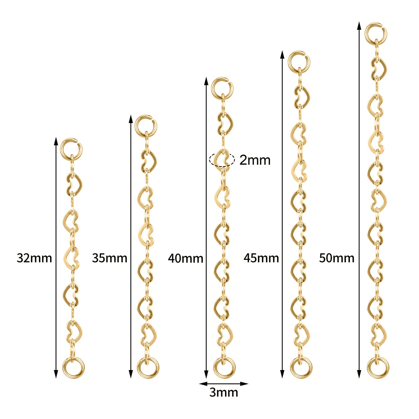 Gold Nose Chain