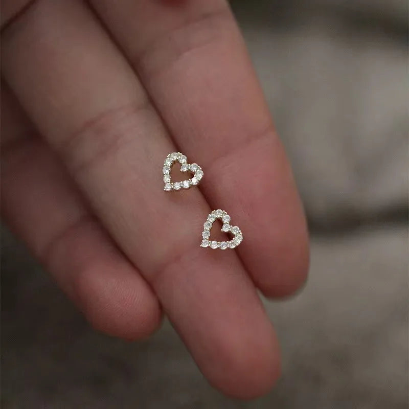 925 Silver Needle Zircon Earrings Hypoallergenic Fashion Ear Studs Female Pendant Tassel Pendant Earrings for Women Jewelry Gift