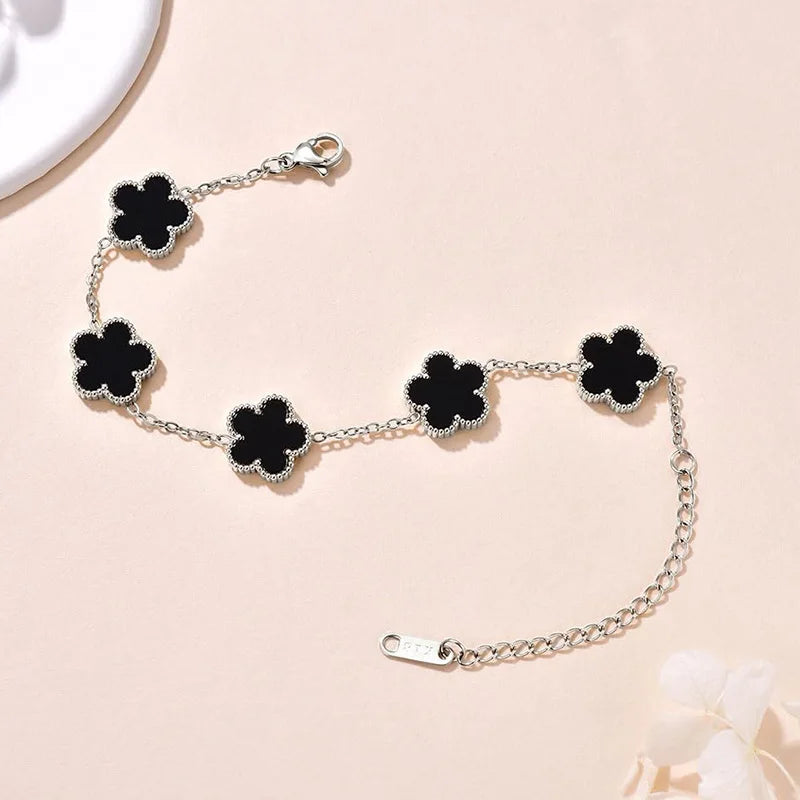 Lucky Clover Gold Plated Bracelets