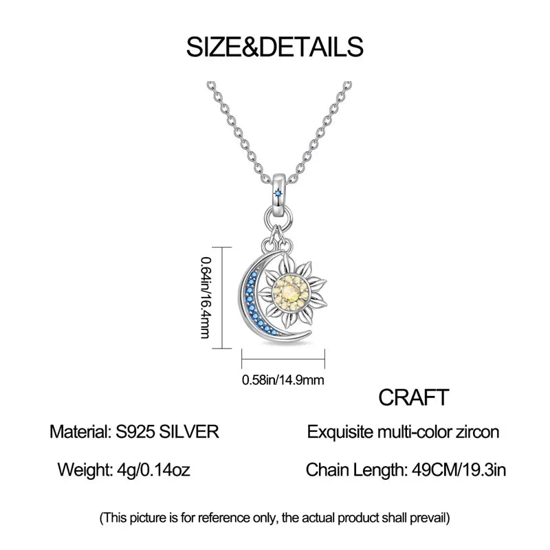 925 Sterling Silver Luminous Firefly Heart Shaped Zircon Pendant Necklace For Women Fashion Anniversary Birthday Jewelry Gifts