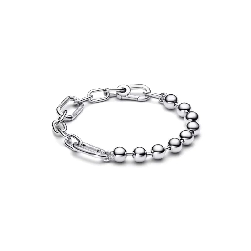 Half Bead, Half Chain Bracelet
