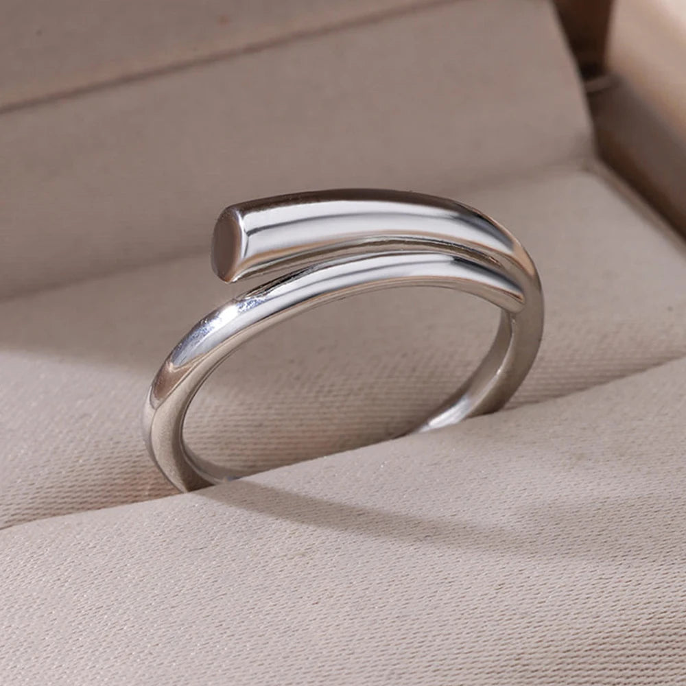 Gold Wide Open Rings