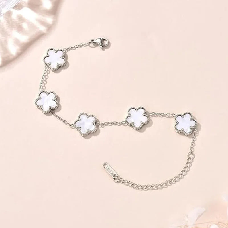 Lucky Clover Gold Plated Bracelets