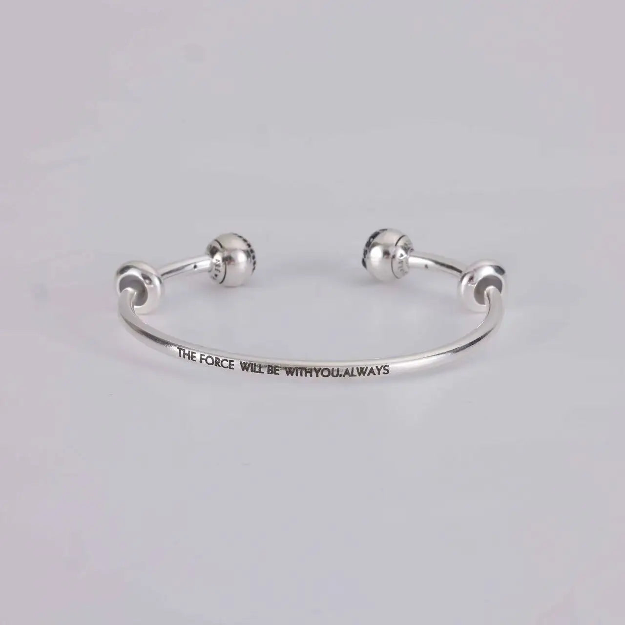 Stainless Steel Bead Bangle Bracelet