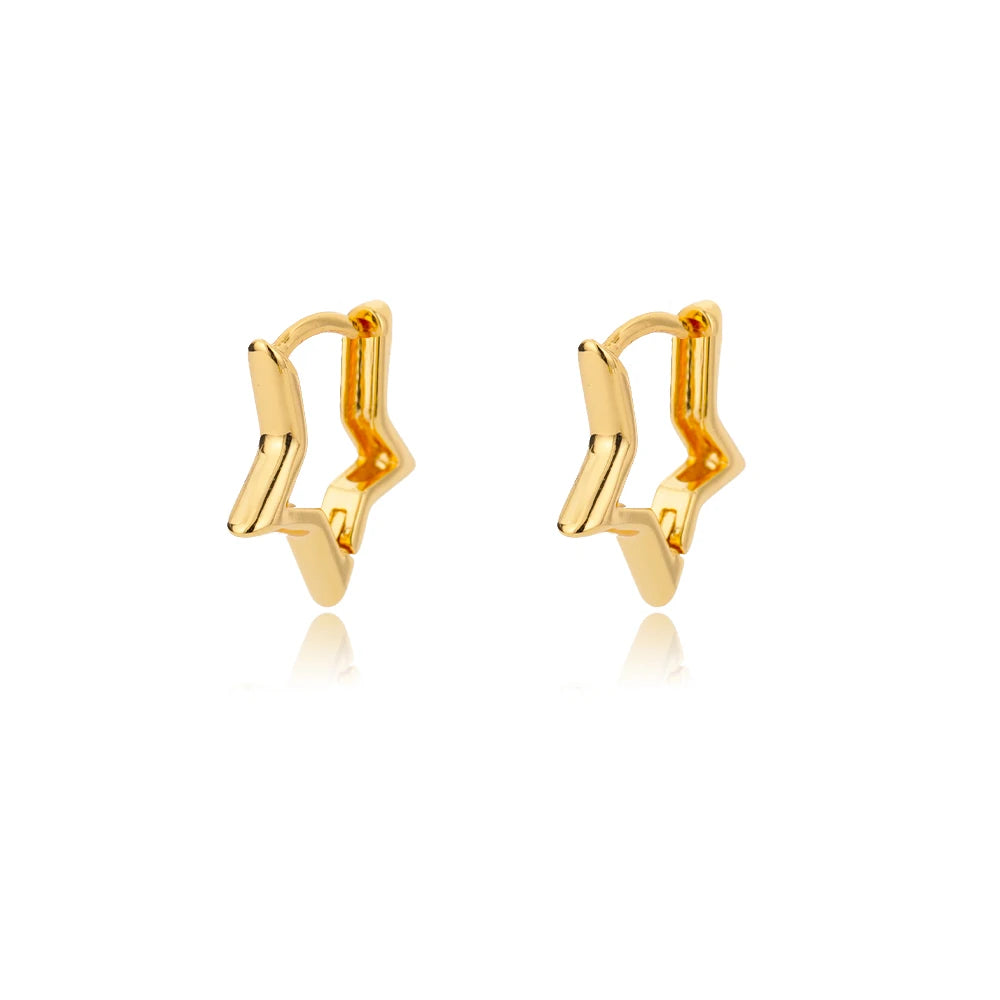 Gold Hoop Earrings