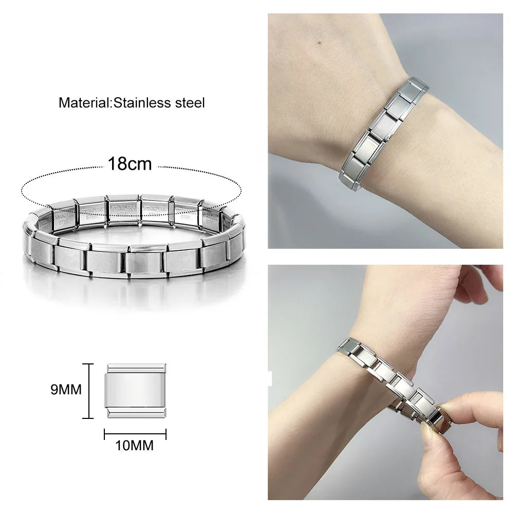 Italian Charm Chain Bracelet