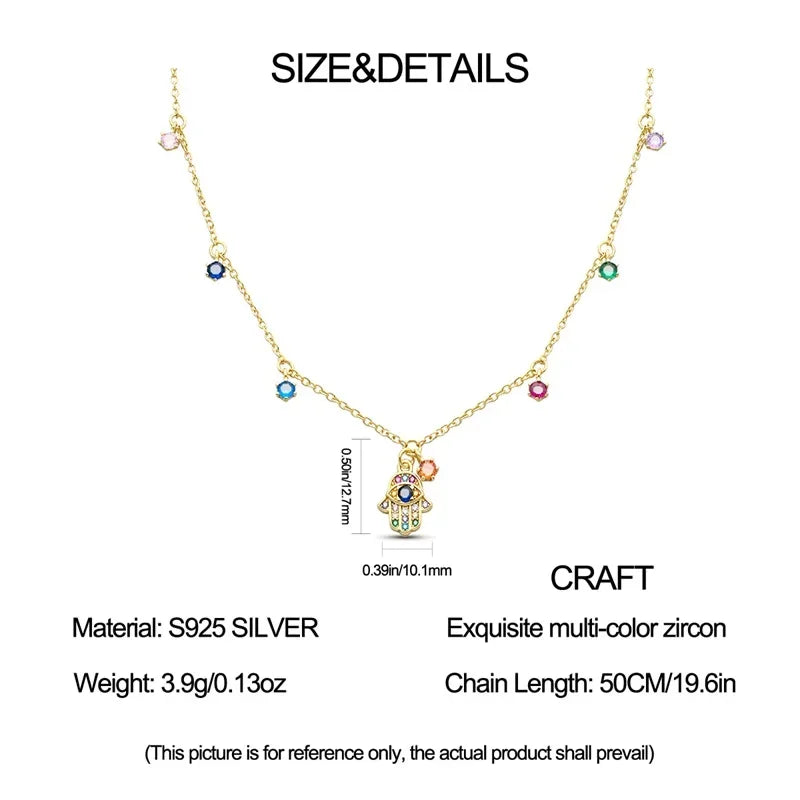 925 Sterling Silver Luminous Firefly Heart Shaped Zircon Pendant Necklace For Women Fashion Anniversary Birthday Jewelry Gifts
