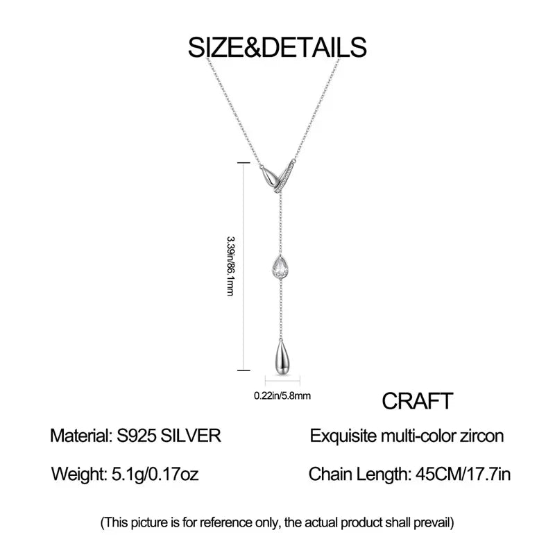 925 Sterling Silver Luminous Firefly Heart Shaped Zircon Pendant Necklace For Women Fashion Anniversary Birthday Jewelry Gifts
