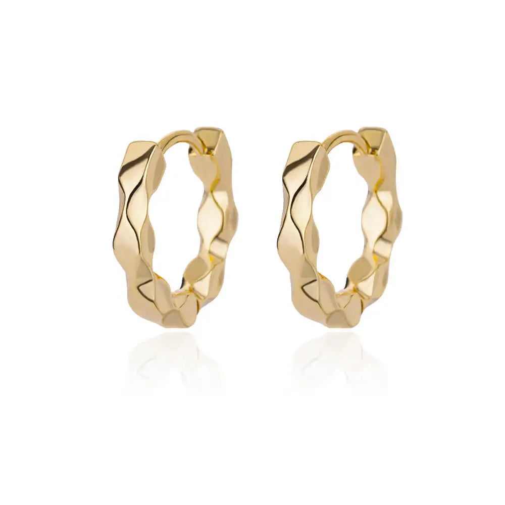 Gold Hoop Earrings
