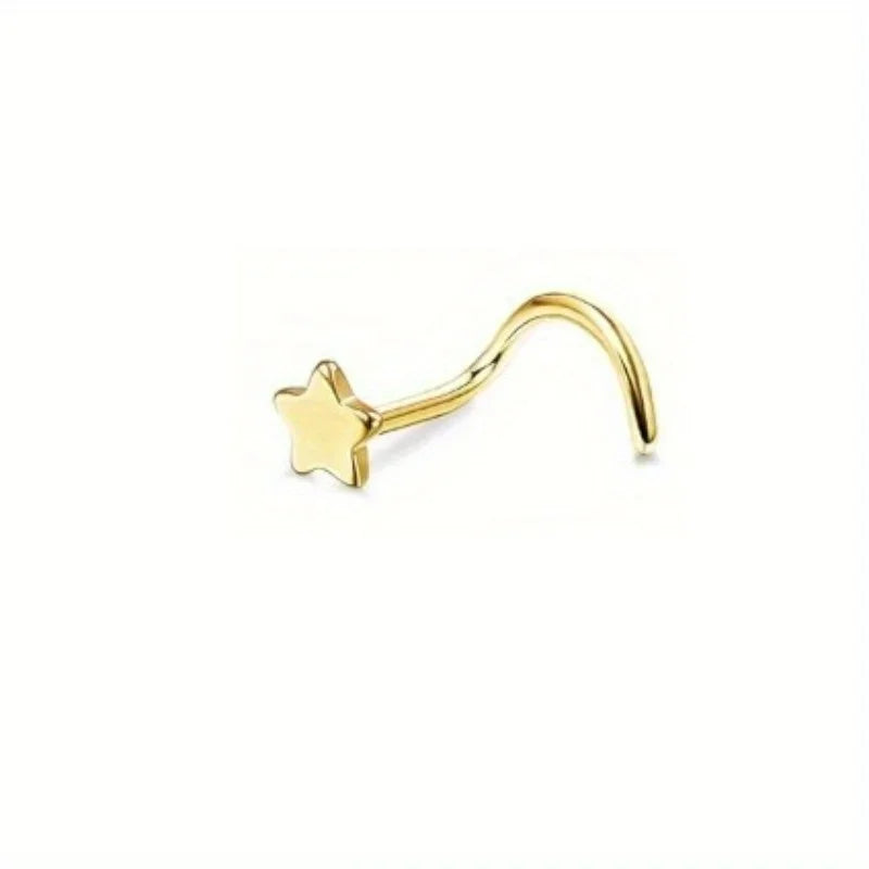 L-Shaped Nose Ring