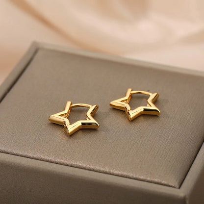 Gold Hoop Earrings