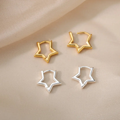 Gold Hoop Earrings