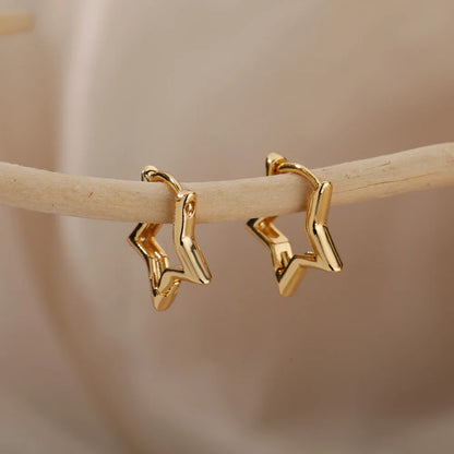 Gold Hoop Earrings