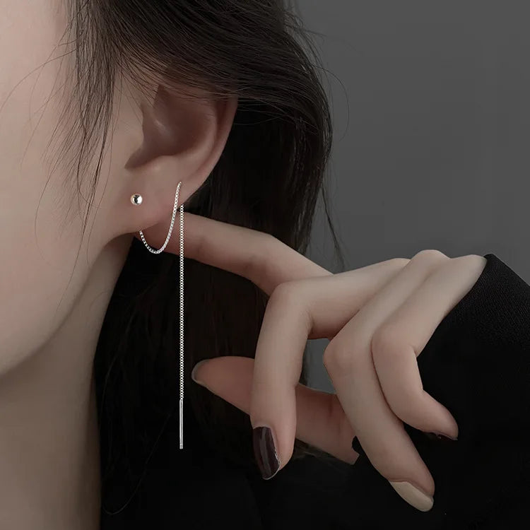 Crystal Water Drop Stud Earrings