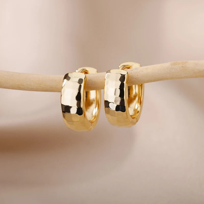 Gold Hoop Earrings