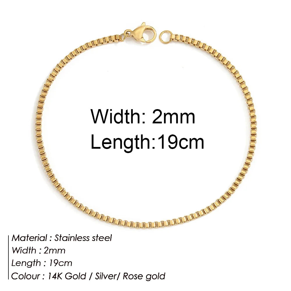 Bracelet doré en acier inoxydable avec chaîne cubaine torsadée pour femme, bijoux, cadeaux, vente en gros, livraison directe