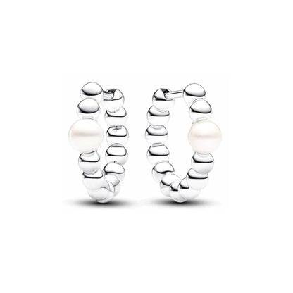 925 Silver Hoop Infinite Love Earrings Blue Flower White Stone Golden Round Heart Shape Pendant Earrings For Women DIY Jewelry