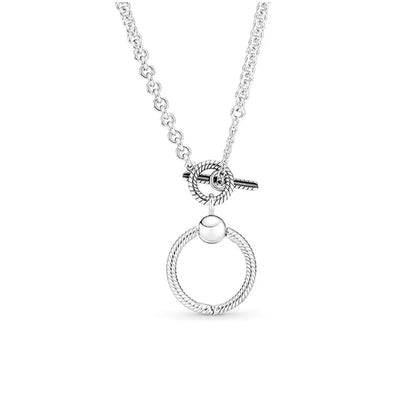 New Love Heart Zircon Pendant Necklace Original DIY Women Key chain Jewelry Decoration Bracelet Accessories Charm Beads