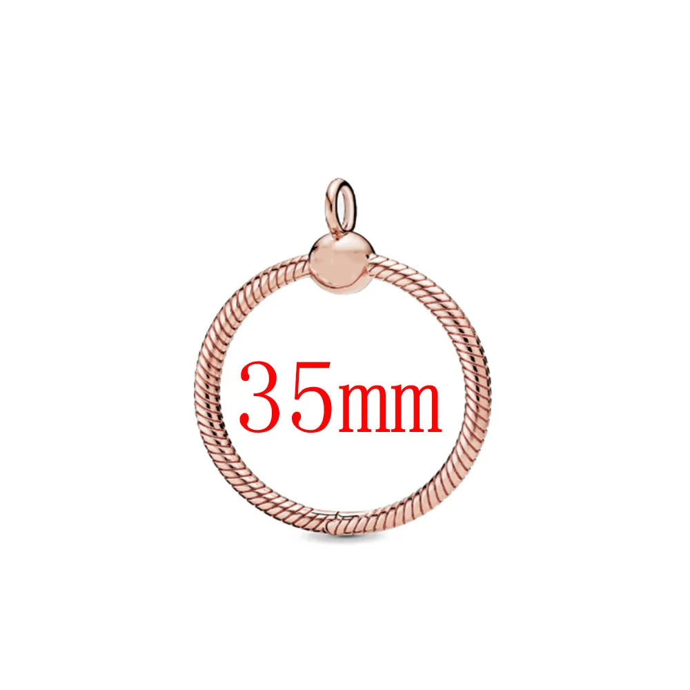 New Love Heart Zircon Pendant Necklace Original DIY Women Key chain Jewelry Decoration Bracelet Accessories Charm Beads