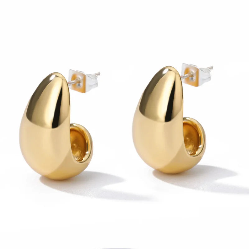 Gold Hoop Earrings