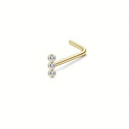 L-Shaped Nose Ring