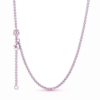 New Love Heart Zircon Pendant Necklace Original DIY Women Key chain Jewelry Decoration Bracelet Accessories Charm Beads