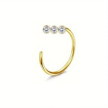 L-Shaped Nose Ring