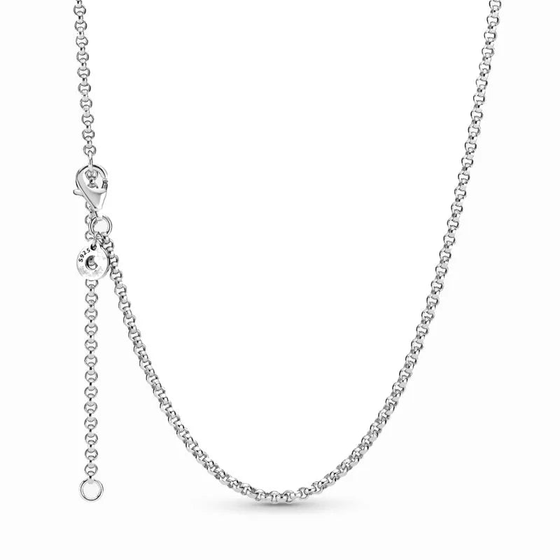 New Love Heart Zircon Pendant Necklace Original DIY Women Key chain Jewelry Decoration Bracelet Accessories Charm Beads