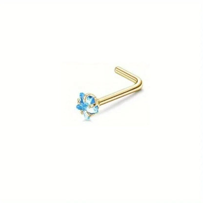 L-Shaped Nose Ring