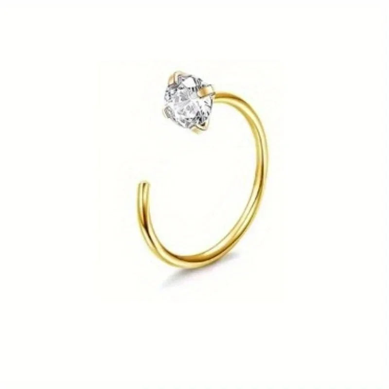 L-Shaped Nose Ring