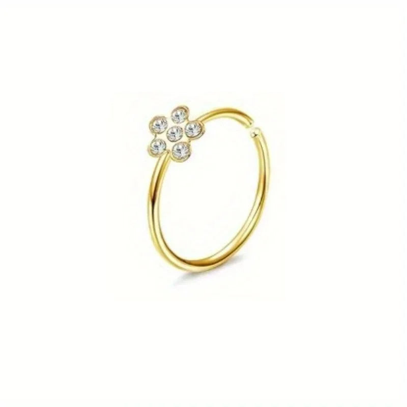 L-Shaped Nose Ring