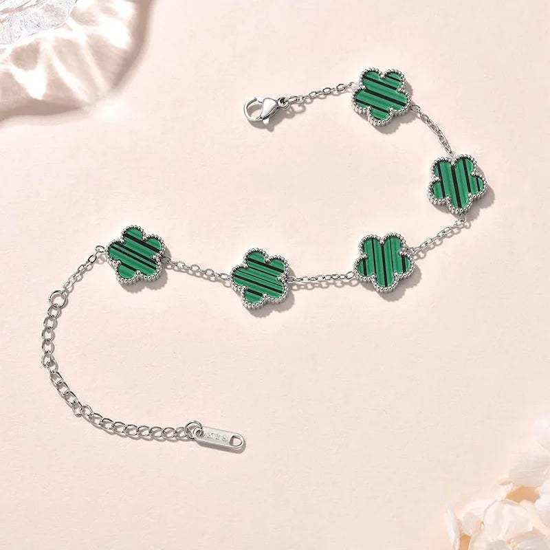 Lucky Clover Gold Plated Bracelets