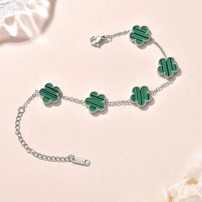 Lucky Clover Gold Plated Bracelets