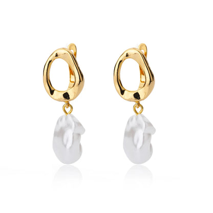 Gold Hoop Earrings