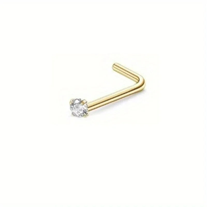 L-Shaped Nose Ring