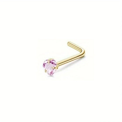 L-Shaped Nose Ring