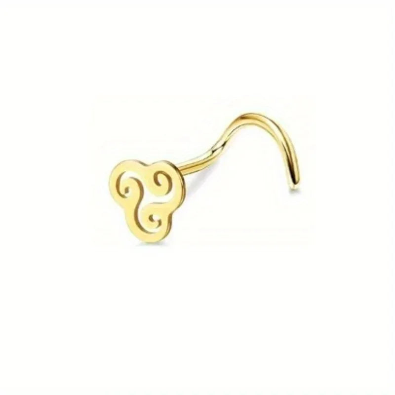 L-Shaped Nose Ring