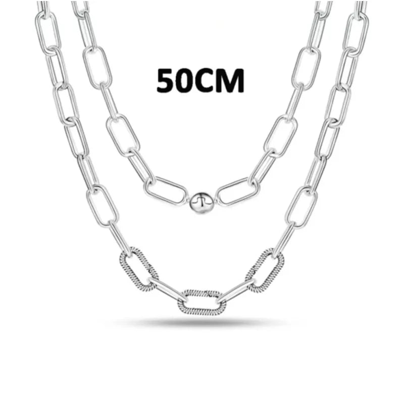New Love Heart Zircon Pendant Necklace Original DIY Women Key chain Jewelry Decoration Bracelet Accessories Charm Beads