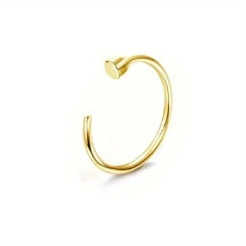 L-Shaped Nose Ring