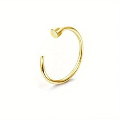 L-Shaped Nose Ring