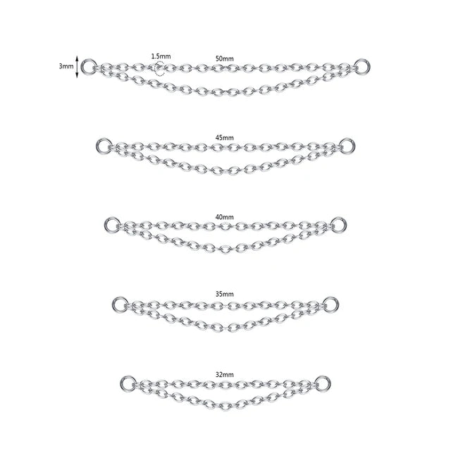 Gold Nose Chain