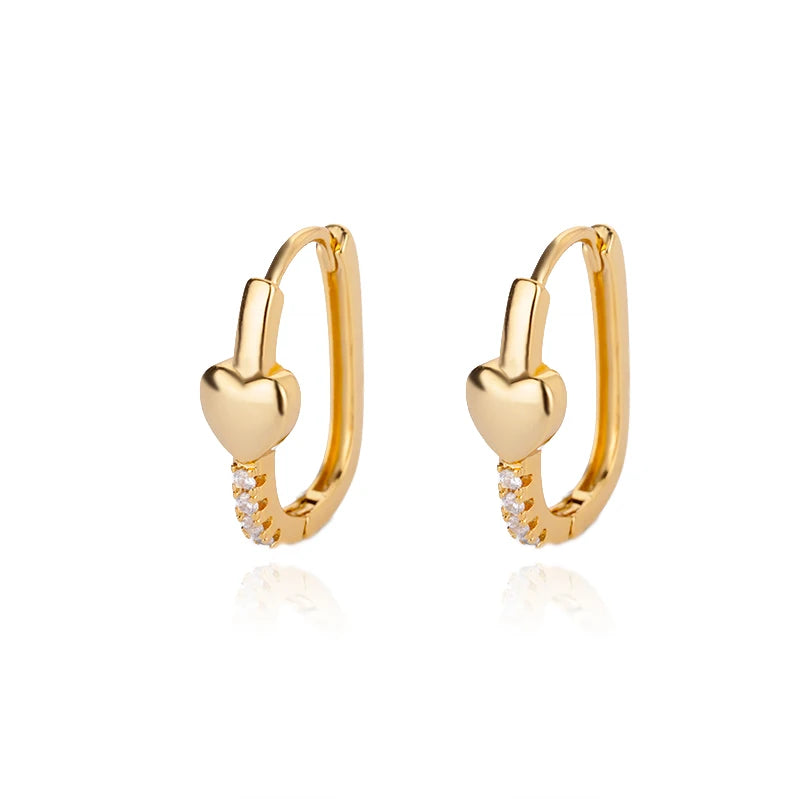 Gold Hoop Earrings