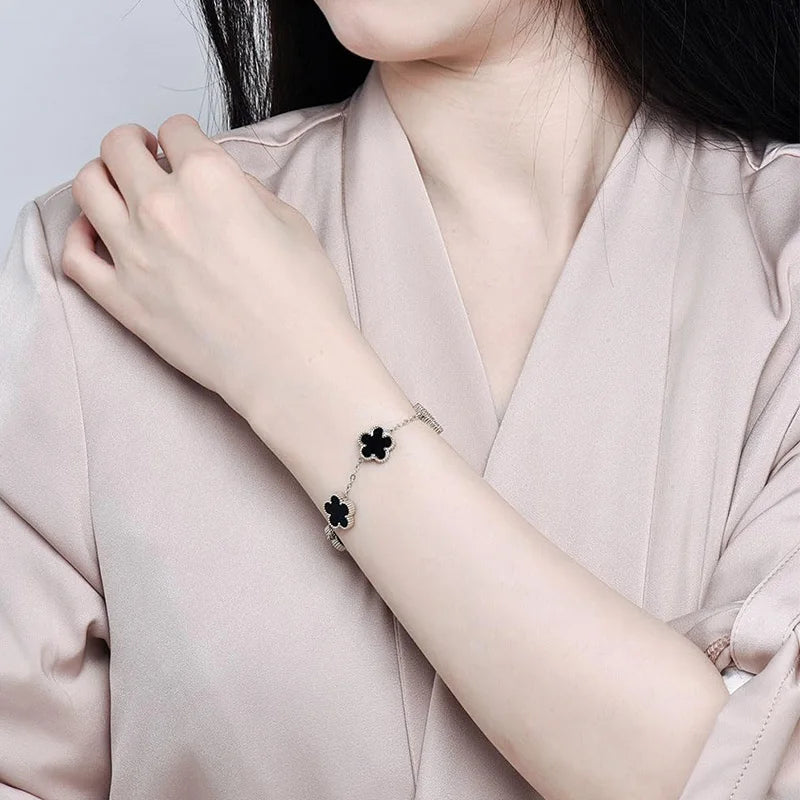 Lucky Clover Gold Plated Bracelets
