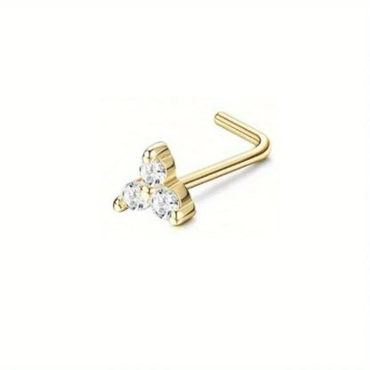 L-Shaped Nose Ring