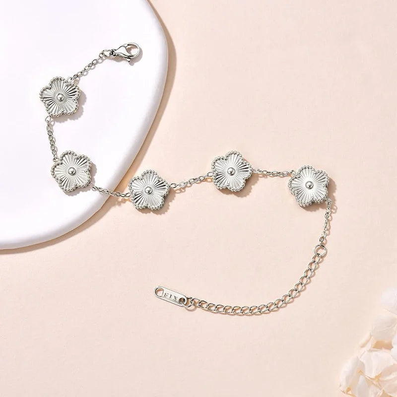 Lucky Clover Gold Plated Bracelets
