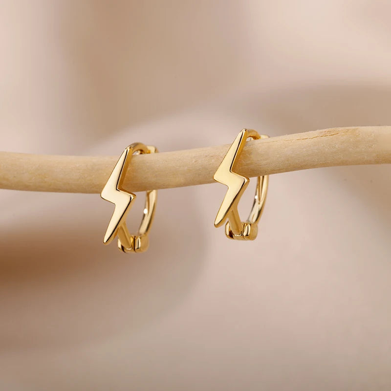 Gold Hoop Earrings