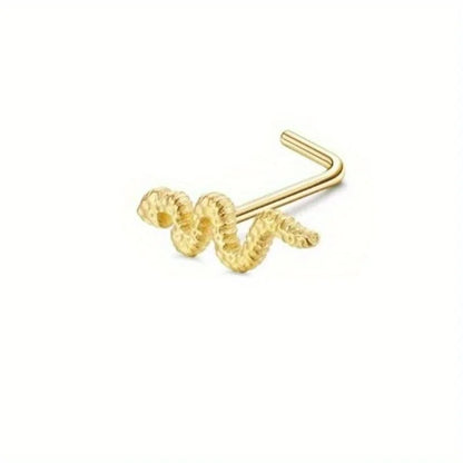 L-Shaped Nose Ring